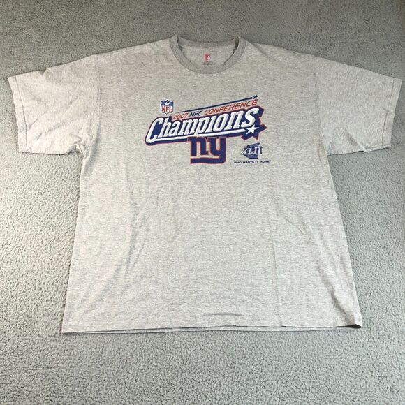 NFL Other - New York Giants Shirt Mens XXL Gray Football NFL Sportswear Champions Logo Tee